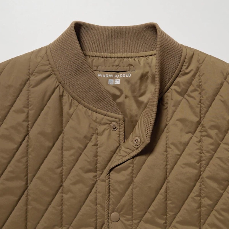 Áo khoác chần bông trần trám Nam Uni qlo