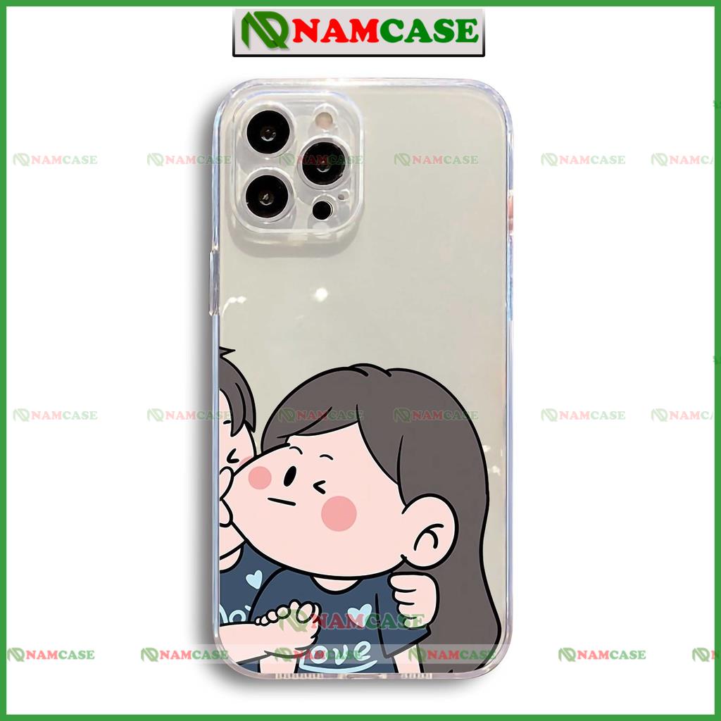 Ốp lưng iphone cặp đôi hoạt hình độc lạ ngộ nghĩnh dễ thương đẹp cho ip 6/6s/7/8/X/XS/11/12/13/14 Pro Plus Max