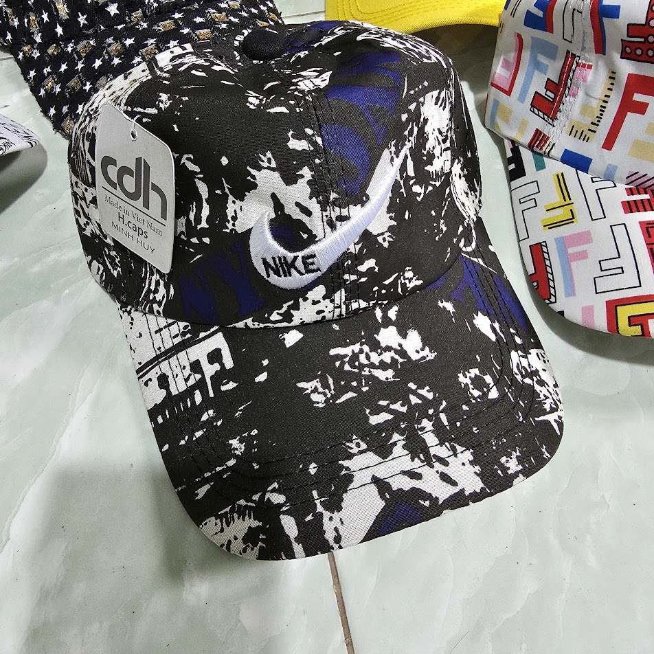 Nón kết lộn xộn 7 màu cho nữ