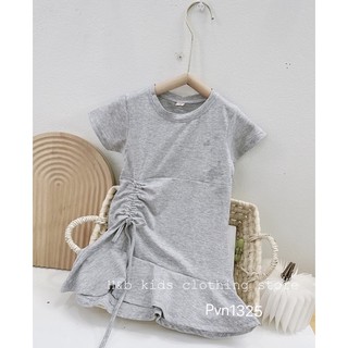 Váy đầm rút dây cho bé gái