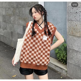 Áo Gile len  Unisex Form rộng ( GILE LEN )
