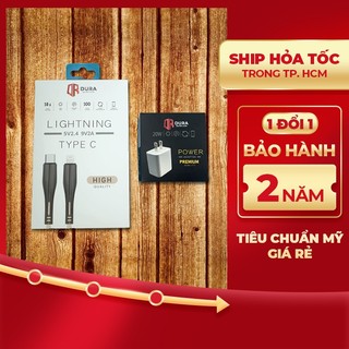Bộ cóc sạc 20w siêu nhanh + dây sạc hight dura loại tốt