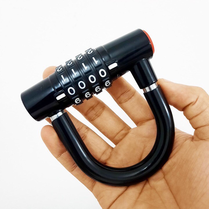 Ổ KHOÁ CHỮ U 4 MÃ SỐ CHỐNG TRỘM KHÔNG CẦN CHÌA st (tuyển sỉ)