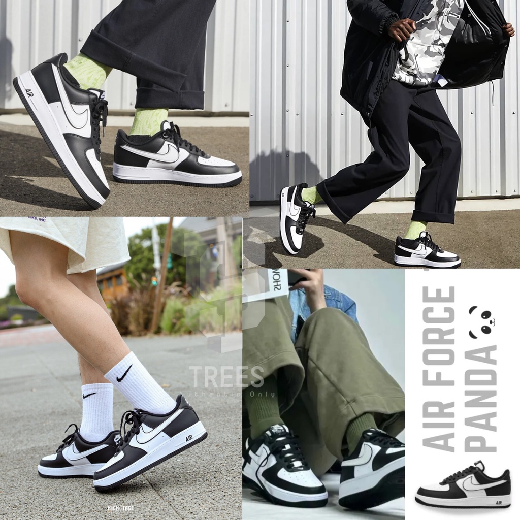 Giày thể thao NIKE AIR FORCE 1 07 LOW PANDA DV0788 001 - DV1621 001