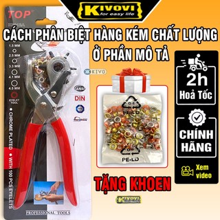 Kìm Bấm Lỗ Thắt Lưng / Bấm Lỗ Dây Nịt -- Kềm Bấm Lỗ Đa Năng Cầm Tay - Kivovi