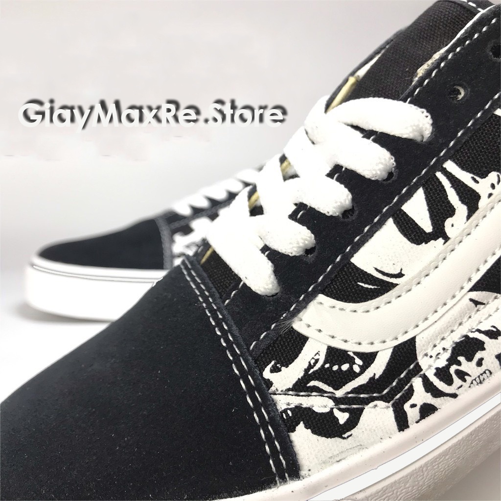 Giày 𝐕𝐀𝐍𝐒 old skool đầu lâu size 36-43 nam nữ full box