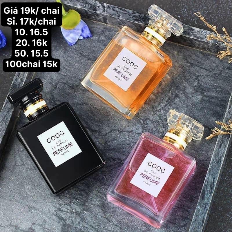 Nước hoa nữ COOC 3 mùi (chai)