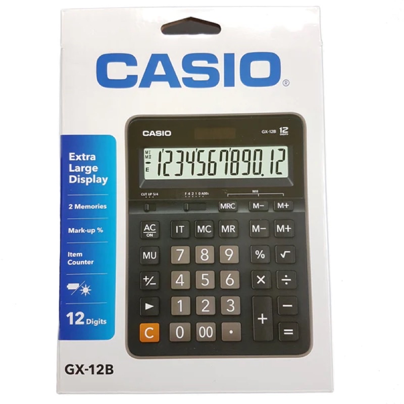 Máy tính Casio GX-12B Chính Hãng