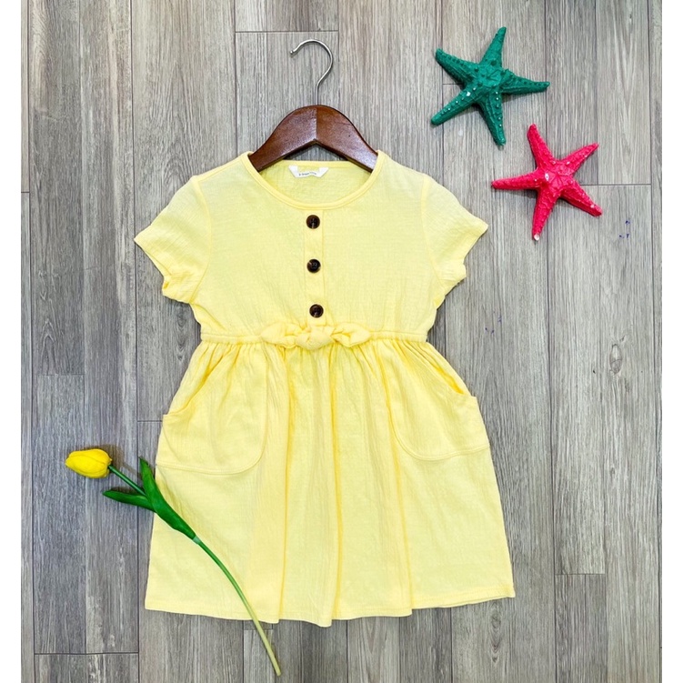 Váy,đầm GJ ngắn tay cho bé gái hàng xuất dư xịn