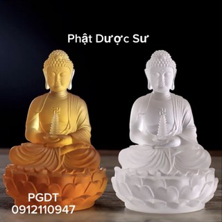 Tượng Phật Dược Sư Lưu Ly cỡ bé 13cm