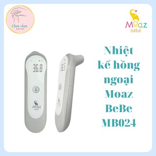Nhiệt kế hồng ngoại đa năng Moaz BeBe MB024, nhiệt kế đo trán, tai cho bé