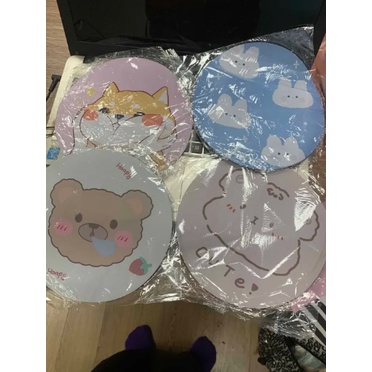 Miếng lót chuột, Bàn di chuột hình tròn 20 x 20cm Giá Rẻ siêu dễ thương