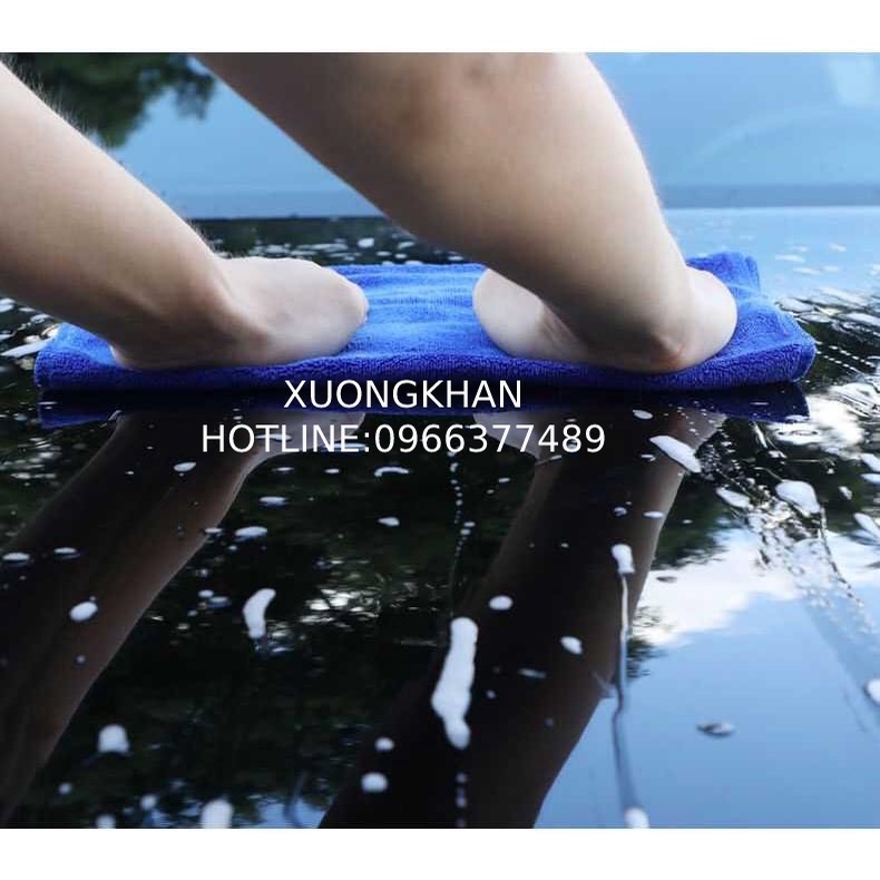 Khăn lau xe kt 90x1m9  Microfiber mềm mịn thấm hút nước tốt Chuyên Dụng lau rửa xe hơi, Ô Tô, xe máy