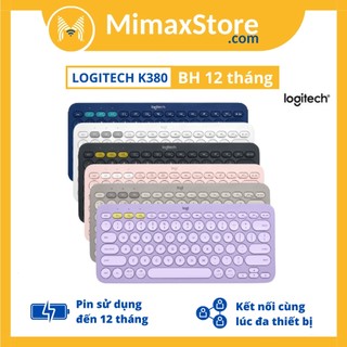 [Hỏa Tốc - HCM] Bàn phím Bluetooth Logitech K380/K480 Multi-Device - Kết nối cùng lúc 3 thiết bị | BH 12T | Mimax Store