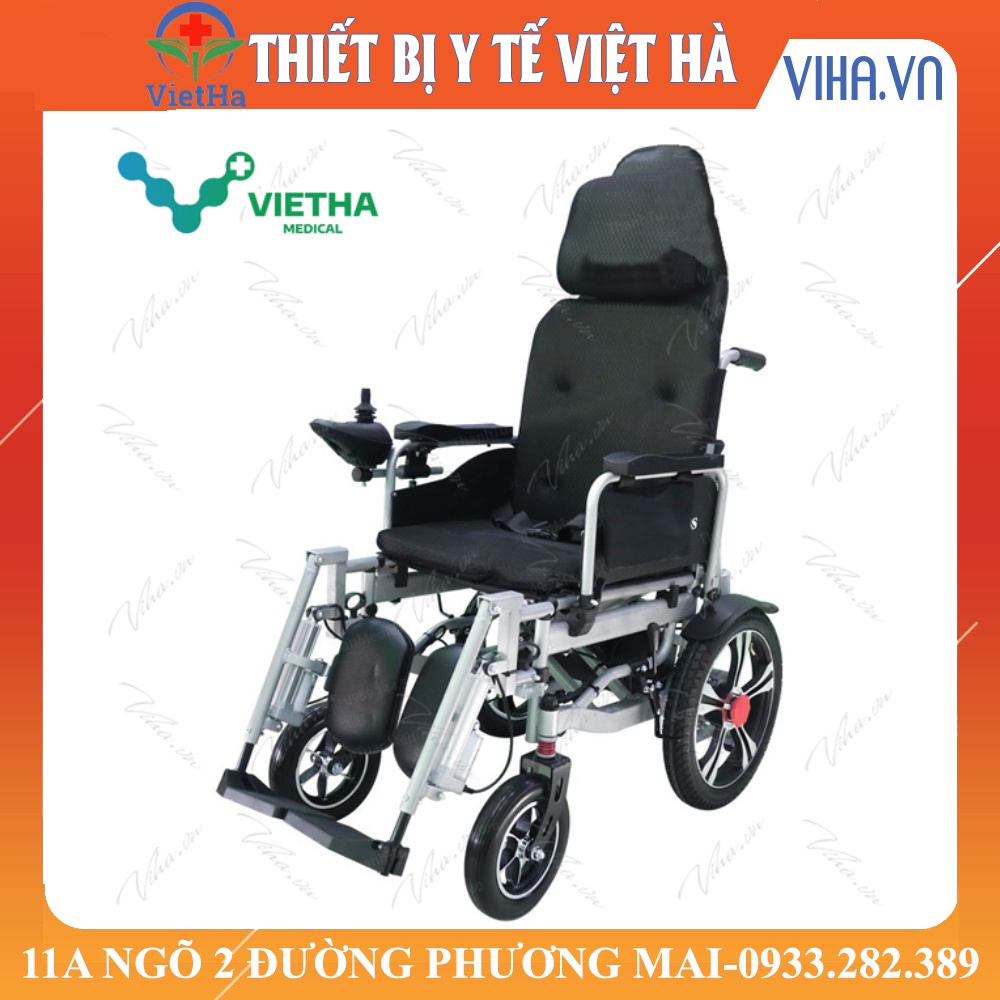 Xe Lăn Điều Khiển Điện Cao Cấp LUCASS JAZZ S50 HÀNG CHÍNH HÃNG