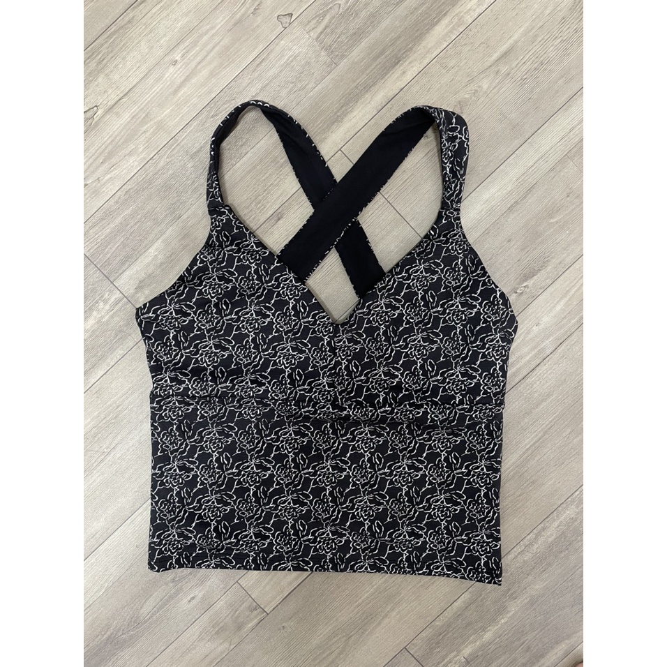 HÀNG XUẤT XỊN - ÁO TẬP NỮ HOA VĂN XUẤT KHẨU CÓ MÚT