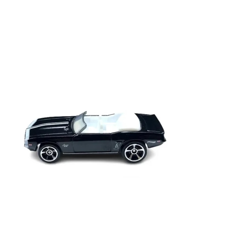 Ducstore.vn Xe mô hình HCV72 Hot Wheels 69 Camaro Convertible - Black-Card US