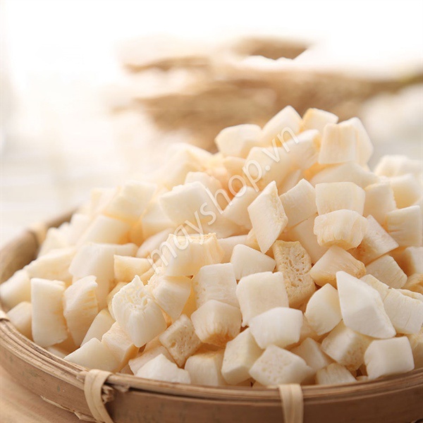 Cùi dừa viên sấy giòn ăn liền (100g)