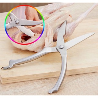 Kéo cắt gà kapusi bằng thép có móc gài khóa