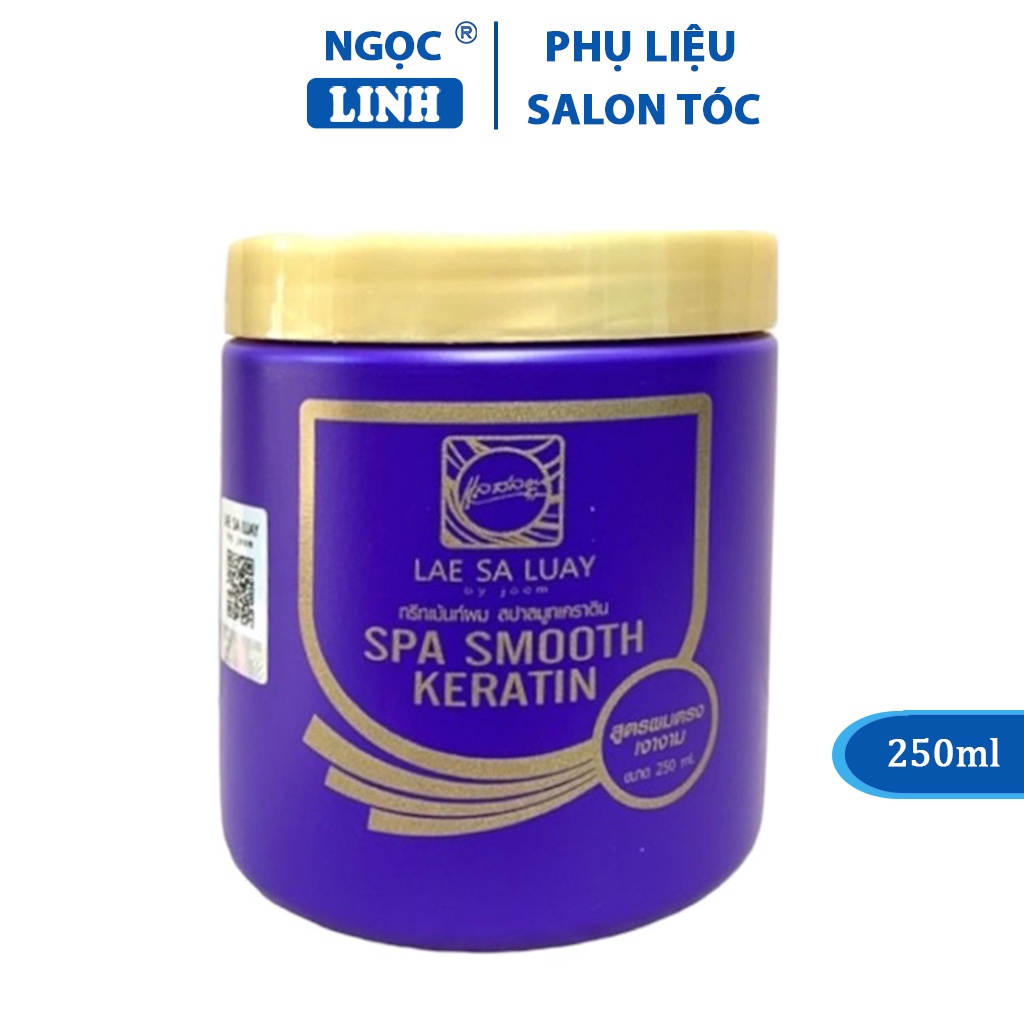 Kem ủ tóc Keratin Thái Lan 250ml, dầu dưỡng Hấp LAE SA LUAY collagen phục hồi tóc hư tổn