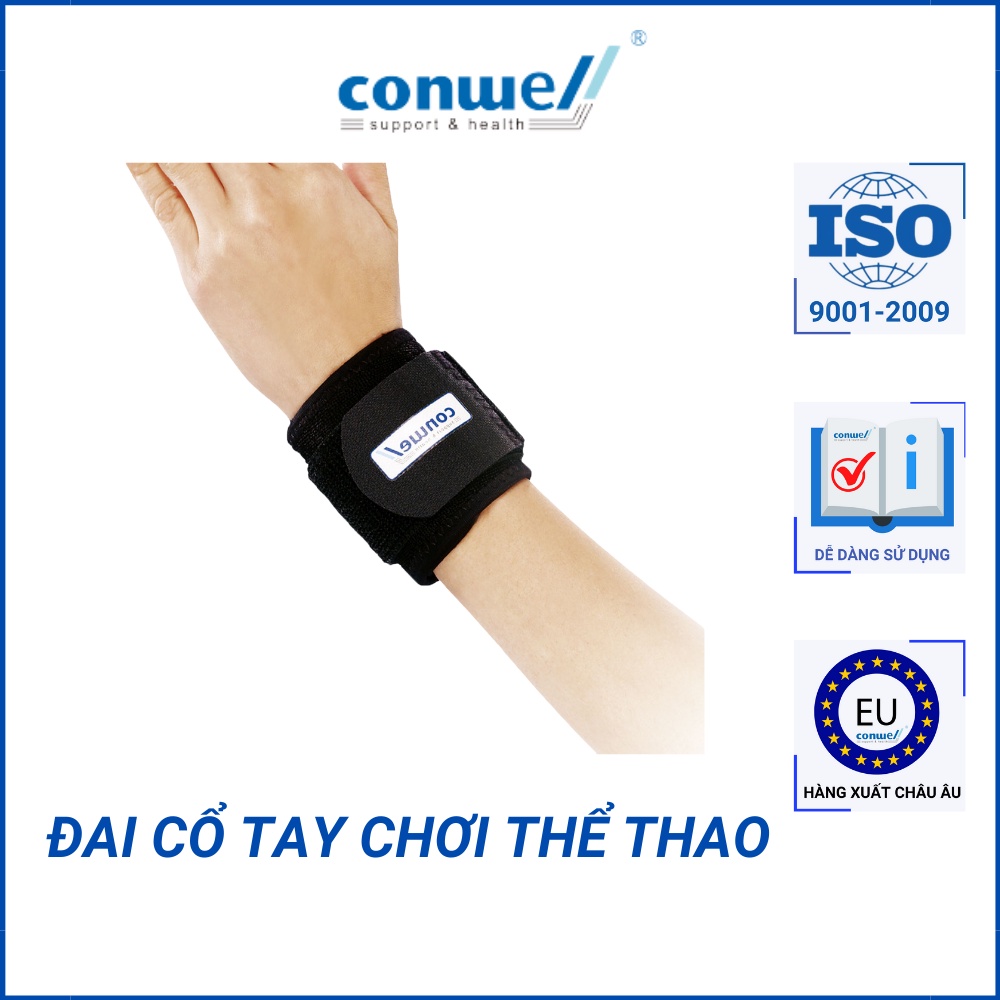 Đai cổ tay- Nẹp cổ tay- Đai cố tay cầu lông, cho người chơi thể thao tennis.., Quần vợt. Giúp ổn định cổ tay