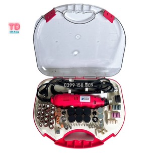 Bộ Máy Khoan Mài Cắt Khắc Cầm Tay Đa Năng SKY 200W Tặng 100 chi tiết phụ kiện