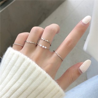 Nhẫn Thiết Kế Đơn Giản Thời Trang Tinh Tế Cho Nữ
