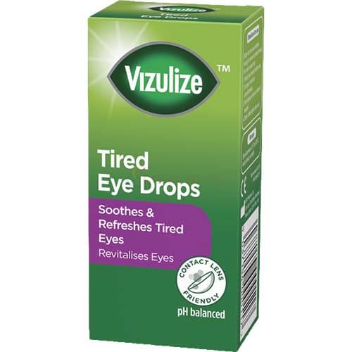 Dung dịch nhỏ mắt Vizulize Tired Eye Drops giúp giảm mệt mỏi mắt (15ml)