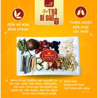 Set Trà Bí Đao Thơm Ngon Chất Lượng