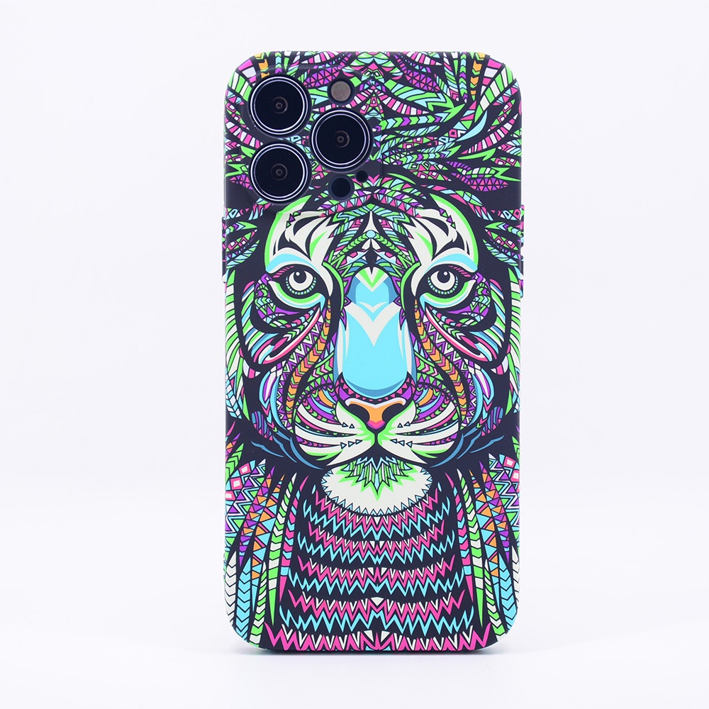 Ốp Điện Thoại TPU Mềm Dạ Quang In Hình Thú Hoạt Hình Cho iPhone 14 14Plus 14Pro Max