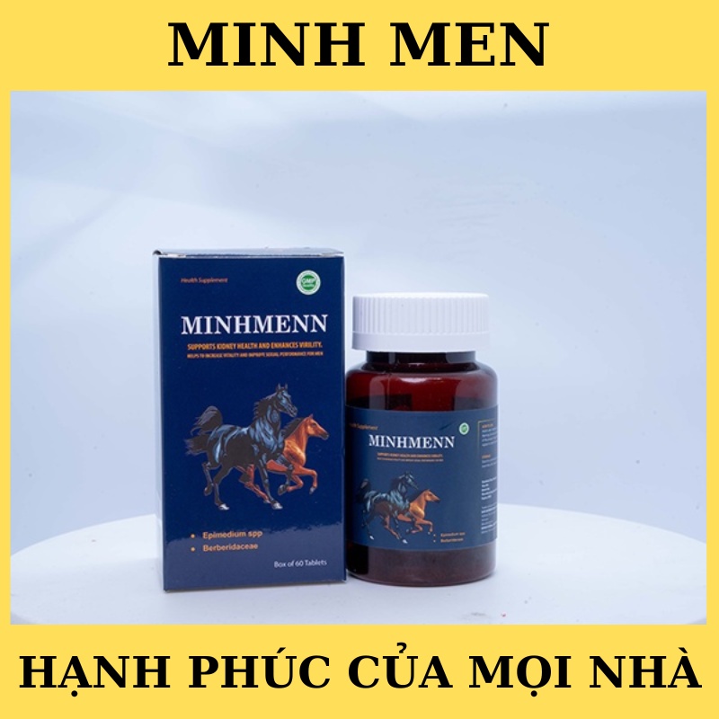 Thực phẩm chức năng tăng cường sinh lý MINHMEN bổ thận tráng dương tăng ham muốn kéo dài thời gian hạn chế suất tinh sớm
