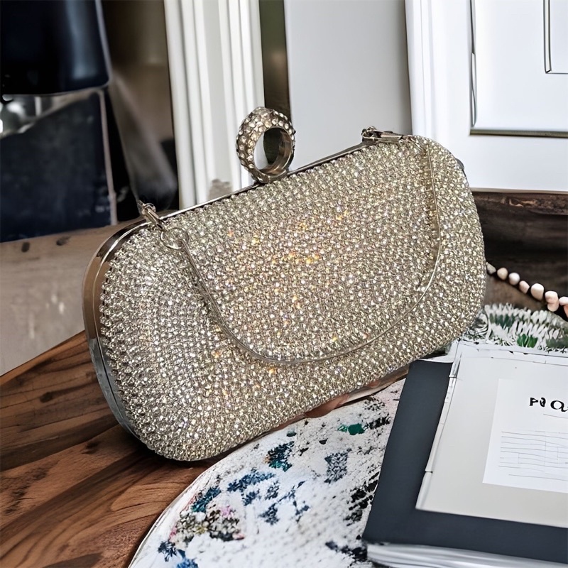 Túi Đầm Đeo Vai Hàng Cao Cấp Túi Đựng Vừa Điện THoại Lớn Thích Hợp Mang Đi Tiệc Đi Chơi Làm Quà Tặng Cao Cấp