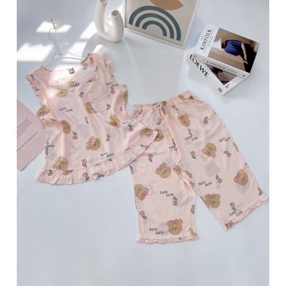 Bộ Lững Cổ Tròn Sát Nách VNXK