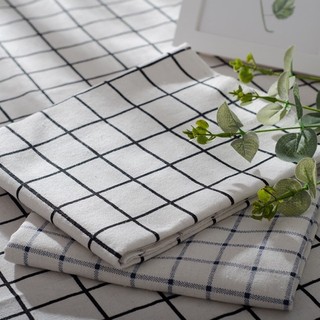 Vải caro chụp ảnh, khăn trải bàn caro, vải canvas trang trí nhà cửa