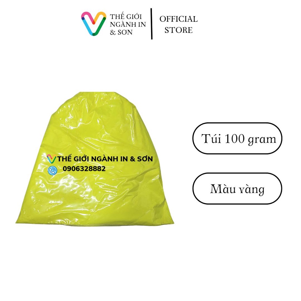 1 kg Bột màu dùng để tạo màu, trang trí, sản xuất sơn, hạt nhựa, đồ chơi trẻ em, mực in, hóa chất, nail