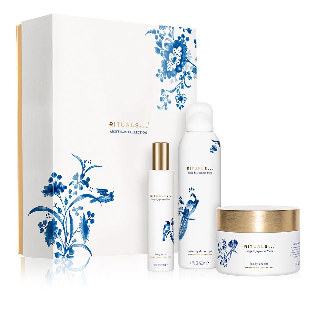 Quà tặng cao cấp tắm và dưỡng thể chăm sóc da Rituals gift set