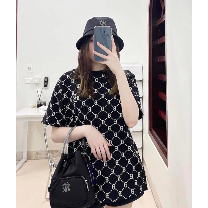 Áo tee MLB monogram ss22