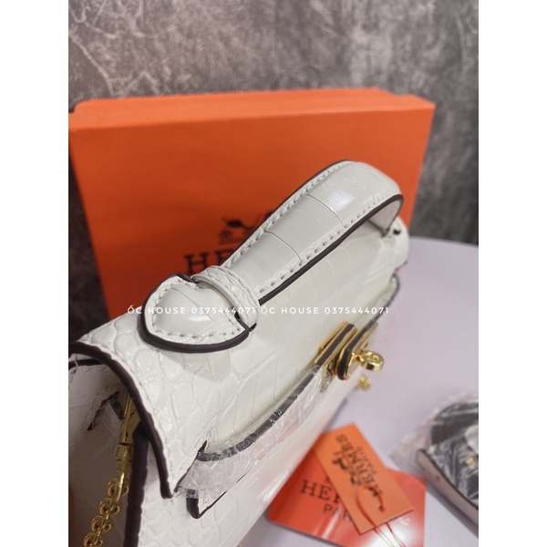 Túi xách nữ Túi HM dáng ngang Pochette size 22 da mềm