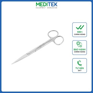 Kéo y tế thẳng nhọn siêu bén size 11,5cm; 14cm; 16cm; 18cm