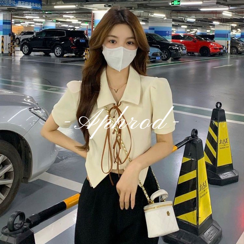 Áo cardigan Ngắn Tay Ôm Dáng Thiết Kế Lệch Tà Thời Trang Mới 2023 Cho Nữ