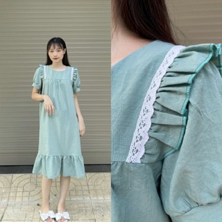 VÁY BẦU ĐẸP CÔNG SỞ DÁNG DÀI (freesize)