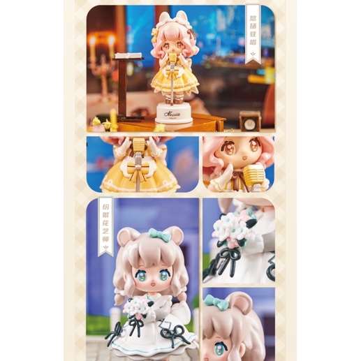 Mô hình blind box ninizee chính hãng hộp mù giao ngẫu nhiên