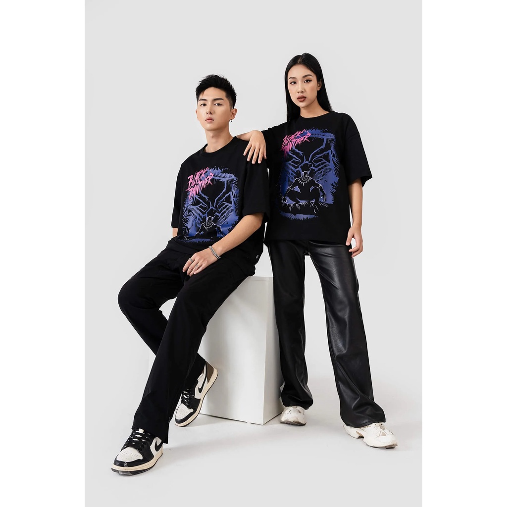 Áo thun Marvel Oversize Black Panther - Energy Pulse - thương hiệu Coolmate chất lượng cao sale off