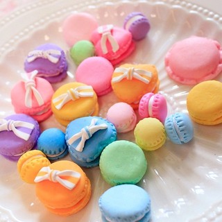 Charm macaroon to - nguyên liệu slime
