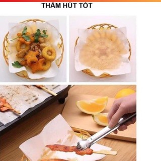 Sét 40 tờ Giấy thấm dầu xuất xứ từ Nhật Bản, giấy thấm mỡ,