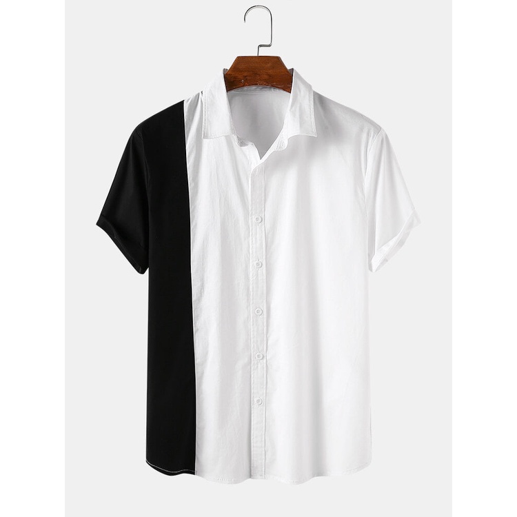 Sơ Mi Nhung Tăm, SM Đũi Cộc Tay Thời Trang Nam Form Slim