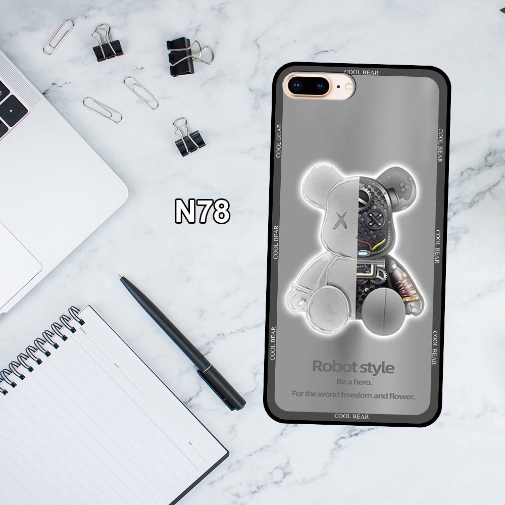 Ốp Lưng Điện Thoại Iphone 5/6/6s/6 Plus - Iphone 7/8/7 Plus/8 Plus In Hình Gấu Cute - CASE88