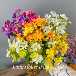 Hoa Giả Hoa Lụa - BÓ HOA CÚC DAISY