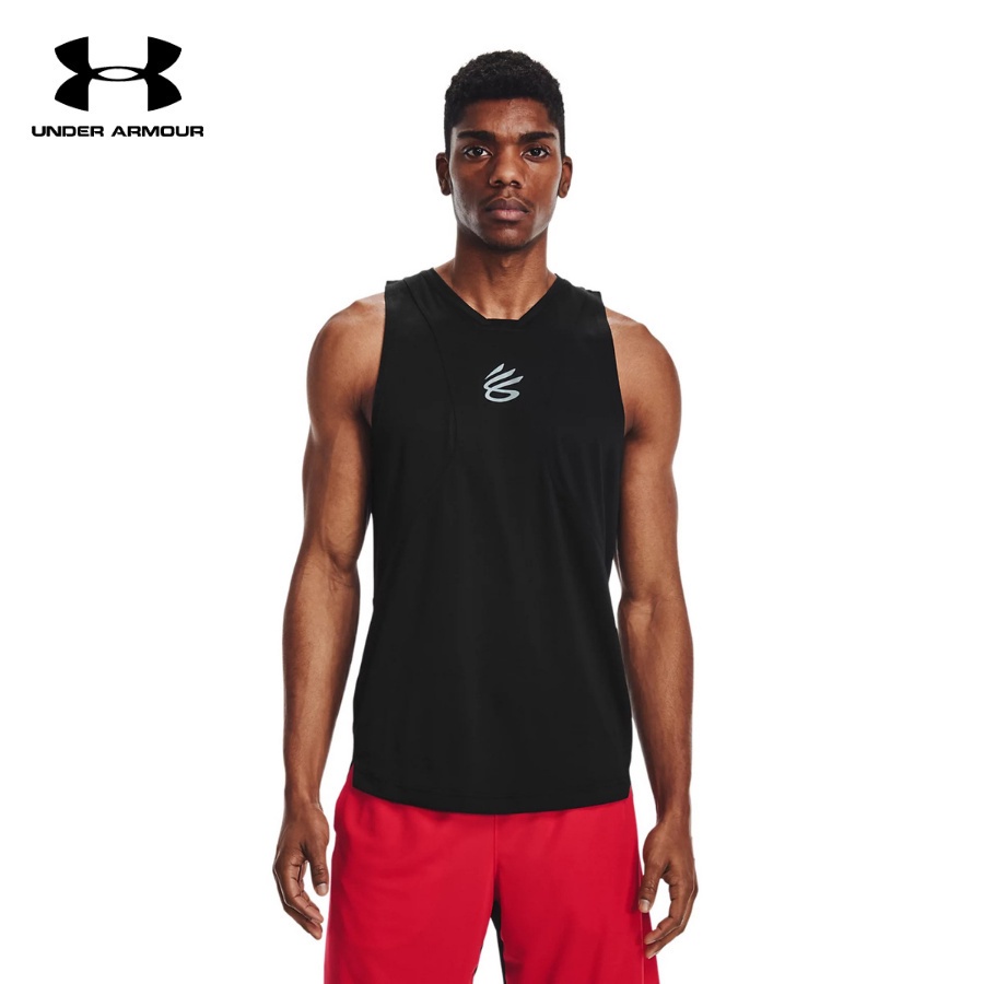 Áo ba lỗ bóng rổ nam Under Armour Curry Performance - 1362587-001