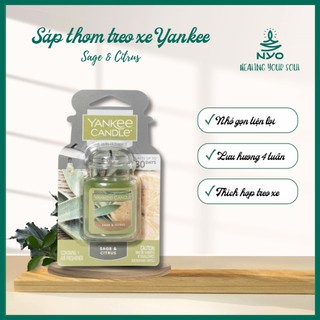 Sáp thơm treo xe hương cây Xô và Cam Quýt – Sage & Citrus – Yankee Candle